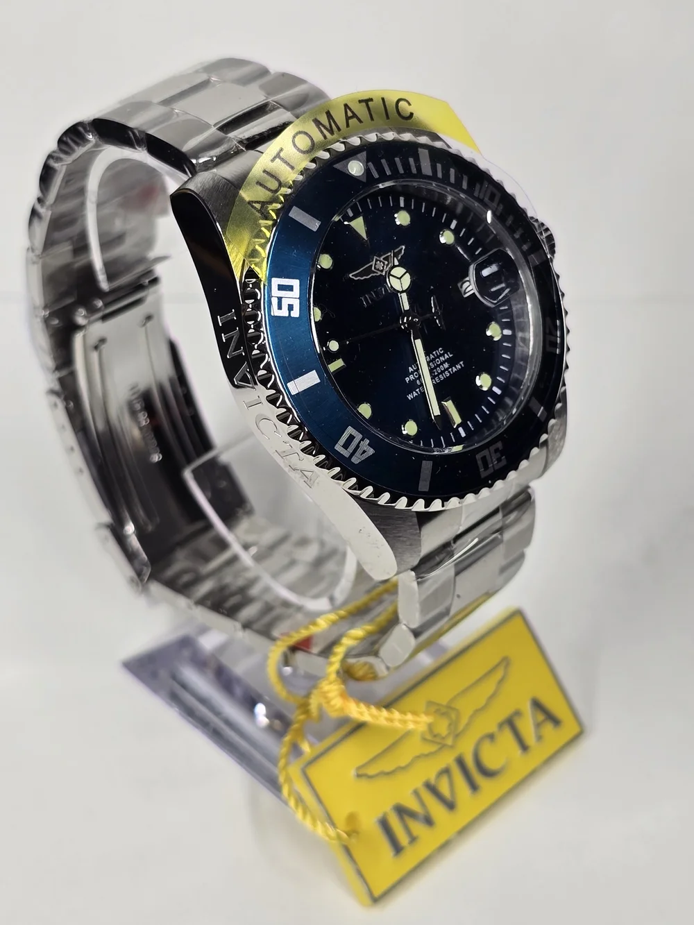 Invicta Pro Diver Harbornova Automatic Men's Watch - 44mm. Blue, Silver (36972)
